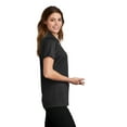 thumbnail image 3 of Sport-Tek LST680 Ladies PosiCharge Micro-Mesh Polo Shirt , White, 4XL, Womens Polo Shirts, 3 of 6