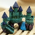 thumbnail image 2 of Artificial Castle Aquarium Ornament, Simulation Realistic Non-toxic Resin Rockery Ancient Castle Rocks Cave Landscaping Fish Tank Accessory for Home Decoration, 2 of 6