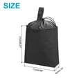 thumbnail image 2 of 21x17x8cm Dump Pouch Folding Dump Waist Accessories Bag for Hiker Black, 2 of 6
