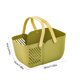 thumbnail image 3 of Portable Multi Purpose Storage Basket Ideal For Laundry Bathroom Swimming Gear Grocery Shopping Draining, 3 of 6