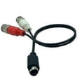 thumbnail image 4 of S-video 4pin Male Plug To Two Bnc Male Plug Y Splitter Connector Adapter Cable Cord 25cm/1.5m, 4 of 5