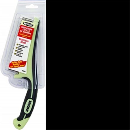 

Hyde Mfg 46842 11 in. Maxxgrip Stainless Steel Wire Brush