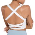 thumbnail image 1 of Ropa interior deportiva Cross Beautiful Back para mujer, chaleco a prueba de golpes para correr, fitness, con almohadilla para el pecho, sujetador de yoga, 1 of 6