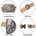 thumbnail image 5 of Waist Packs Bag Bohemian Tribal Waist Bag Running Belt Bag for Jogging for Women Casual Waist Packs with Adjustable Strap Waterproof Belt Bag for Workout Running Travelling, 5 of 7