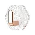 thumbnail image 5 of Water Ripple Hexagonal Self Adhesive Hooks, 3 Pcs Glacier Ripple Hook, Heavy Duty No Drill Wall Hooks, Acrylic Waterproof Adhesive Hooks for Kitchen, Bathroom Organization, 5 of 9