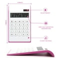 Hot Pink Calculator,UPIHO Hot Pink Office Supplies and Accessories, 10