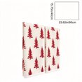 thumbnail image 5 of MYUNNIL 2Pcs Christmas Themed Hand Towels, 16 x 24" Soft Absorbent Xmas Tree Pattern Decorative Dish Towels, Reusable Seasonal Towels for Bathroom Kitchen & Holiday Gift, 5 of 6