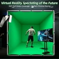 thumbnail image 6 of VR Green Screen Booth for Mixed Reality, Live Streaming, YouTube & Gaming , Professional Studio Enclosure with Sturdy Aluminum Frame , Quick Setup No Tools Needed, 6 of 10