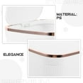 thumbnail image 3 of DEEPCRAFF Waste Container for Table in White with Flip Lid Design for Home Users 1Pack, 3 of 8