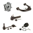thumbnail image 1 of Transit Auto Ensemble de Roulement de Moyeu avant Droit Bras de Commande Supérieur avec Rotule Embout de Biellette Extérieure & Kit de Stabilisateur de Barre de Direction (5 Pcs) pour Voiture Toyota 4Runner FJ Cruiser 4WD K7T-105451, 1 of 11