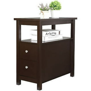 Walmart side deals table with drawer