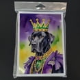 thumbnail image 3 of Great Dane King of Mardi Gras Greeting Cards Pack of 8 7 in x 5 in, 3 of 3