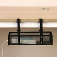 thumbnail image 2 of Innovative Desk Wire Organizer, Large Capacity Under Desk Cable Management System, Safety Protection & Scratch-Resistant Pads for Effortless Cable Management in Home Office (1 Pack), 2 of 5