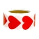 thumbnail image 1 of pstuiky Rollo de pegatinas autoadhesivas en blanco con forma de corazón (500 unidades)., 1 of 5