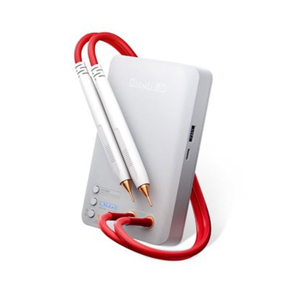 QianLi Soudeur Portable pour Batteries 18650, 6 Niveaux de Puissance Réglables, Modes Auto/manuels, Batterie Lithium Intégrée, Écran LCD, Idéal pour Bandes de Nickel 0.1-0.15mm, Design Compact et Léger