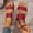 Red, variant on Women's Minimalist Double Strap Flat Sandals, Open-Toe with Ankle Buckle, Plus Size Lightweight Comfort Footwear White 36