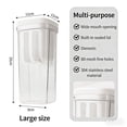 thumbnail image 3 of Greek Yogurt Strainer and Storage Jar | Fine-Mesh Yogurt Filter Cup | Airtight Container for Layered Breakfast Parfaits | Compact Kitchen Tool for Homemade Thick Yogurt and Cereal Meal Prep, 3 of 9