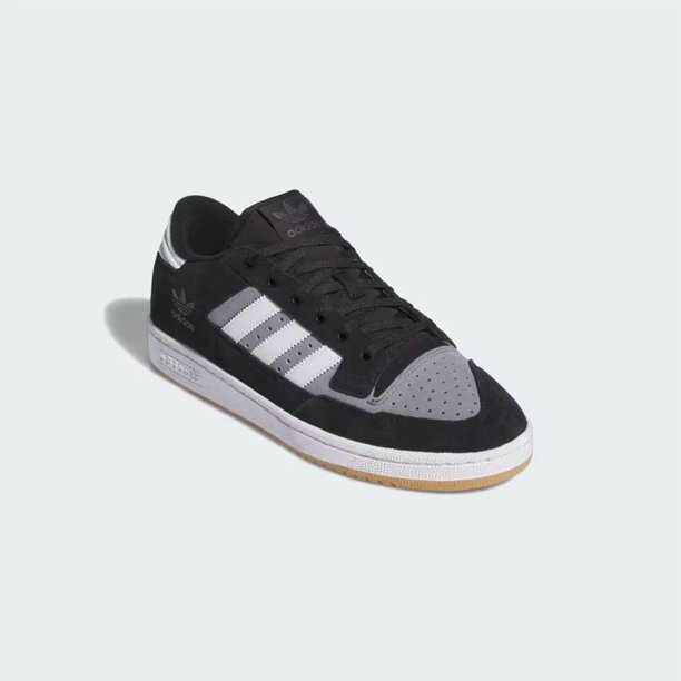 NEW Ad-id-as Centennial 85 Low Leather ADV Shoes | 10.5M Men | Black & Gray | $110