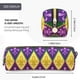 thumbnail image 3 of Easygdp Mardi Gras4 para Estuche de Lápices de Cuero, Estuche de Papelería de Cuero, Estuche de Gran Capacidad con Cremallera, 3 of 7