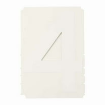 Brady Number Label, Char 4, 3in.H, Vinyl, PK10 5130-4