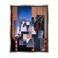thumbnail image 3 of Stupell Industries Violon et Guitare Juan Gris Classic Abstract Painting Painting Luster Gray Floating Framed Canvas Print Wall Art, Design by one1000paintings, 3 of 5