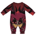 thumbnail image 2 of Hazbin Hotel Baby Long Sleeve Footless, Infant Playsuit Romper Jumpsuits for Boys Girls, 2 of 8