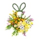 thumbnail image 1 of Corona de puertas frontales de entrada de 19.6 pulgadas Decoración del hogar Suministros de fiesta hechos a mano Coraja de primavera, 1 of 9