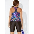 thumbnail image 5 of Swimsuits for All Chlorine Resistant Racerback Tankini Set With Bike Short, 5 of 5