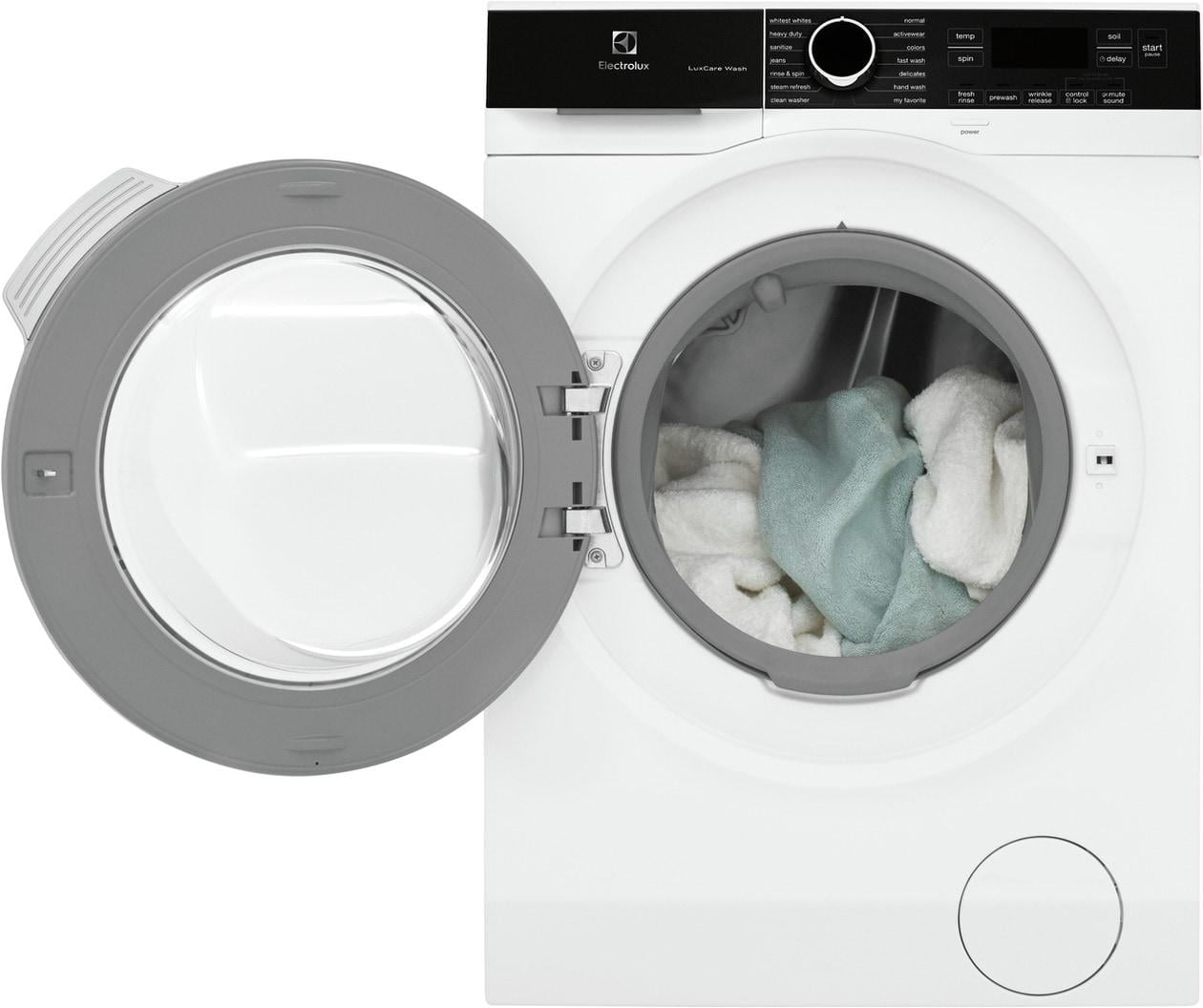 Electrolux 2.4 Cu. Ft. White Compact Front Load Washer With LuxCare Wash System - ELFW4222AW