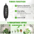 thumbnail image 3 of Grow Lights LBW Full Spectrum para plantas de interior con soporte, 3 of 7