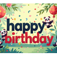 thumbnail image 4 of Colorful Number 28 Happy Birthday Balloons Celebration Banner Backdrop Party Supplies Decoration Background Photography Props, 4 of 4