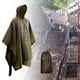 thumbnail image 3 of Poncho de lluvia con capucha Multifunción con bolsillo Ligero Impermeable lluvia Chubasquero para adultos Hombres Mujeres Senderismo Verde Sunnimix Poncho de lluvia, 3 of 5