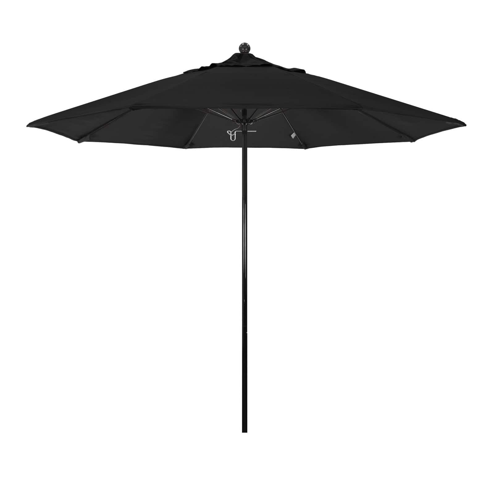 California Umbrella 9 ft. Complete Fiberglass Sunbrella Market Umbrella