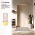 thumbnail image 3 of ODIKA 4'x6' Machine Washable Non-Slip Area Rug, Geometric Modern Indoor High Traffic Rug, Gray, 147214, 3 of 7