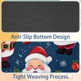 thumbnail image 4 of Santa Claus Square Non-Slip Rubber Bottom Printed Desk Mat Mousepad for Office and Gaming - 8.3x9.8 Inch, 4 of 6
