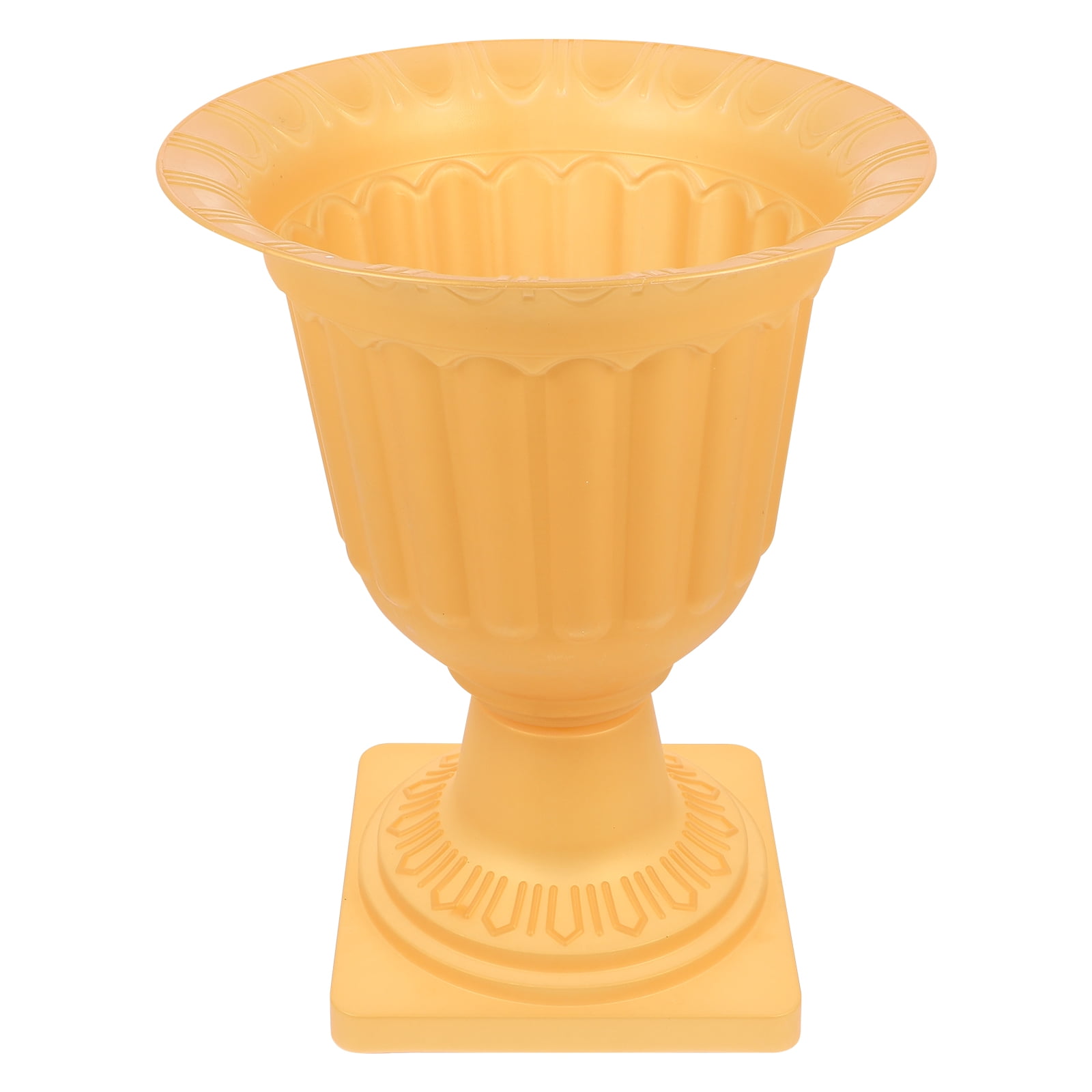 Raindrops Set of 2 Style Plastic Flower Pots European Design for Indoor Outdoor Gardening