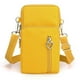 thumbnail image 1 of JANKS Bolso bandolera pequeño para mujer - Mini monederos para teléfono con correa cruzada y billetera - Bolso de nailon para brazo, 1 of 5