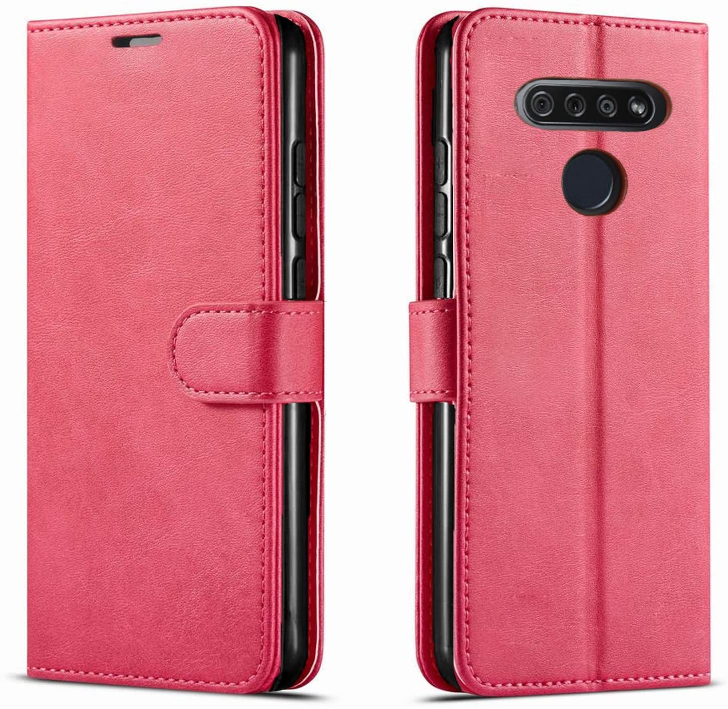 غاضب تعرض عالي هناك  Samsung Galaxy S8 Case, [NOT FIT Samsung S8 Plus Phone], Starshop Premium  Leather Wallet Pocket Credit Card Slots-Pink - Walmart.com