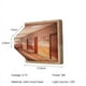 thumbnail image 2 of Lámpara de Pared Visual Estereoscópica 3D Lámparas Decorativas para Mesita de Noche Escena Efecto 3D Lámparas de Pared DIY Que Cambian de Color C, 2 of 5