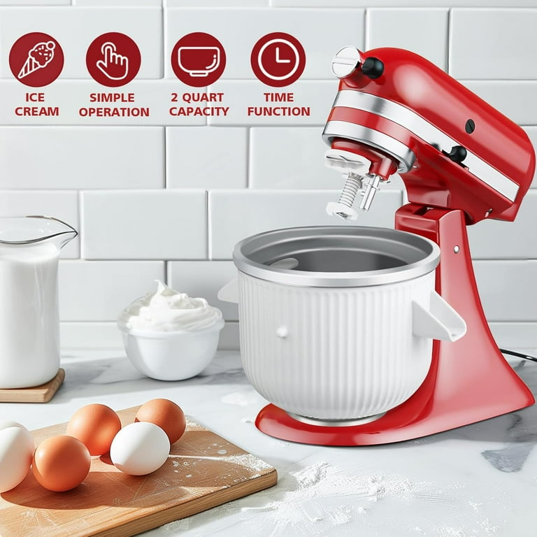KitchenAid.Eismaschine Originalzubehör 5KICA0WH