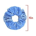 thumbnail image 5 of 5PCS Bandana Scrunchy Hair Ties, Cotton Floral Print Scrunchies, Elastic Hair Bands Scrunchy Hair Ties for Women Girls, 5 of 5