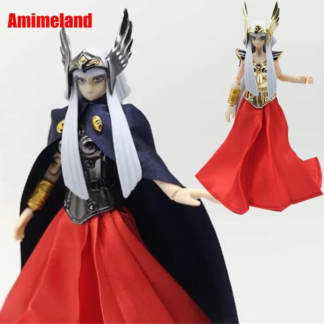 Jmodel/J Model/JM Saint Seiya Myth Cloth EX Polaris Hilda Hiruda 2 Conjuntos Cuerpo/Vestido/Armadura Caballo Blanco Asgard Caballeros del Zodiaco Acción Figura Modelo En Stock Qiuyongming unisex