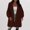 Coffee, variant on Delayuji Long Cardigan Sweaters For Women Fall Winter Trendy Oversized Knit Sweater Jacket Coats Spring Fashion Clothing S-5XL