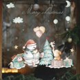 thumbnail image 4 of Pegatina de animales de dibujos animados de Navidad, muñeco de nieve, árbol de Navidad, vitrinas decorativas, ventana, puertas, calcomanías de pared, pegatina para habitación de niños, 4 of 4