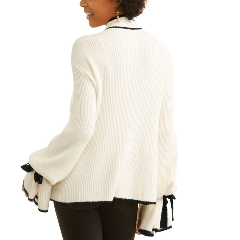 Joa tie sleeve sweater store