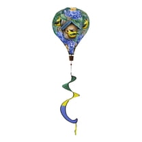 Briarwood Lane Goldfinches and Hydrangeas Hot Air Balloon Spinner