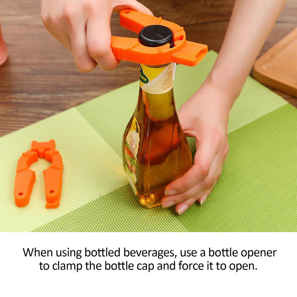Bottle Cap Opener, Multifunctional Can Opener For Weak Hands