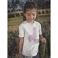 thumbnail image 2 of Beautiful Lama Bride T-Shirt Toddler -Image by Shutterstock,  3 Toddler, 2 of 4