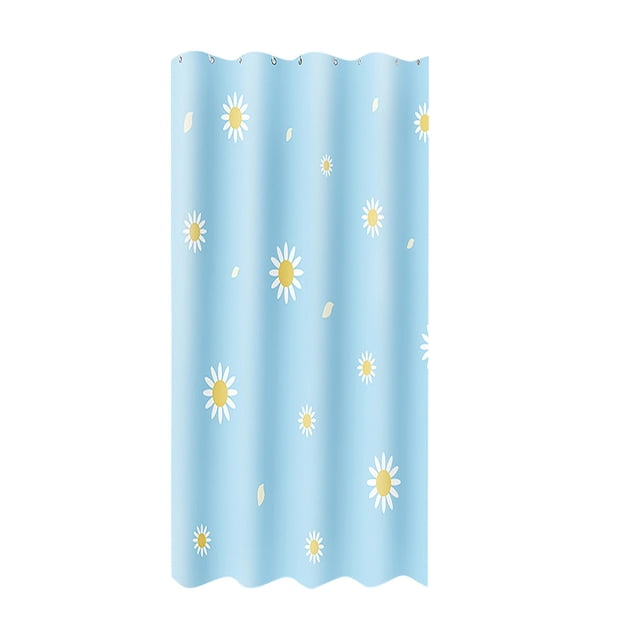 Doublure de Rideau de Douche Blanche Imperméable 31x71 Po, Style Rustique Farmhouse, Rideau de Douche de Salle de Bain, Rideaux de Salle de Bain, Baignoire, Déco Maison, Imperméable, Qualité Hôtel, Parfait pour Déco de Salle de Bain Bohème