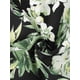 thumbnail image 4 of Falda Cruzada A Media Pierna Floral Hawaiana Tropical Bohemia Para Mujer Negro L, 4 of 6